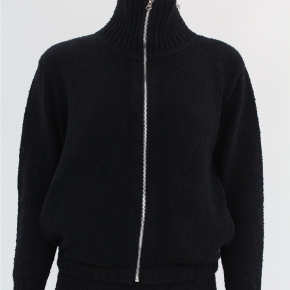 Sweaters - Beklina boucle zip up knit size s/m